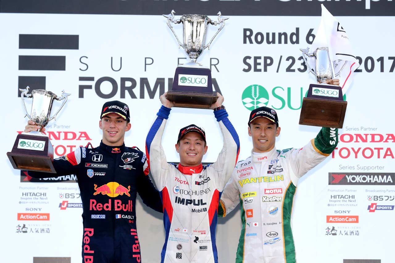 関口雄飛 2017スーパーフォーミュラ第6戦SUGO