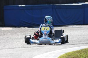 第8戦のポールポジションを獲得し、決勝では3位となった野中誠太