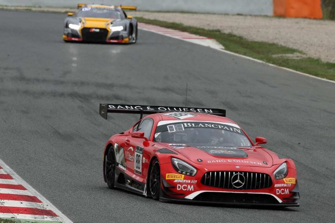 最終戦で今季初優勝を飾った88号車メルセデスAMG GT3