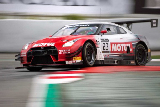 46番手から33個ポジションを上げ13位でフィニッシュした23号車ニッサンGT-RニスモGT3