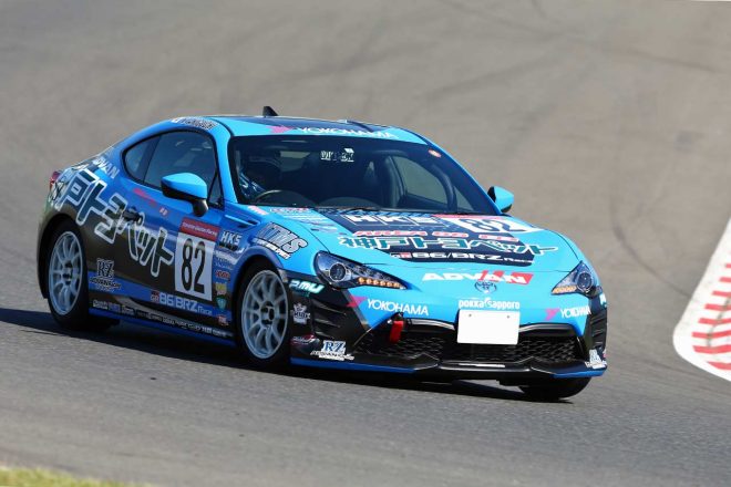 86/BRZ第8戦SUGOで優勝した谷口信輝（KTMS 86）