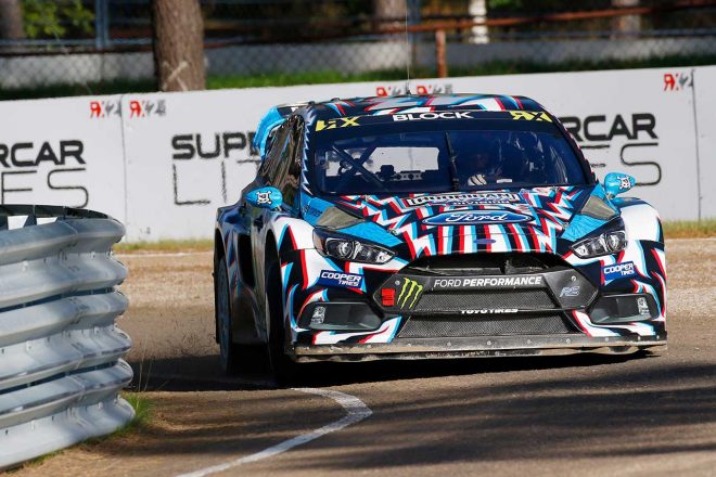 ケン・ブロックはフォード・パフォーマンスとともにフォード・フォーカスRS RXで世界ラリークロスに挑戦してきた