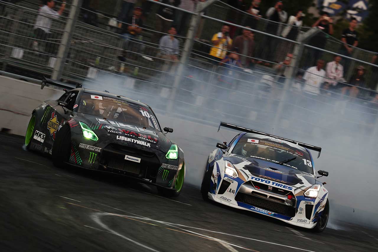 ツインリンクもてぎで行われるWTCC日本ラウンドで、FIA IDC初代王者の川畑真人らによるドリフト走行が行われる