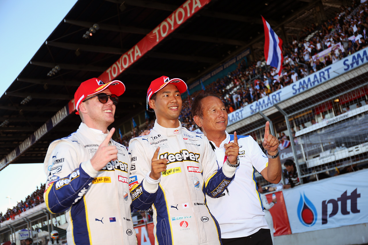 スーパーGT第7戦タイのGT500クラスを制したLEXUS TEAM KeePer TOM'S
