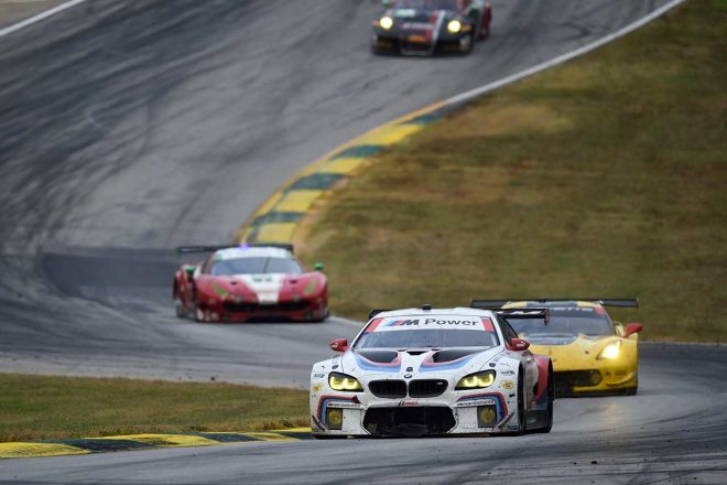 25号車BMWがM6 GTLMラストレースで有終の美を飾った。