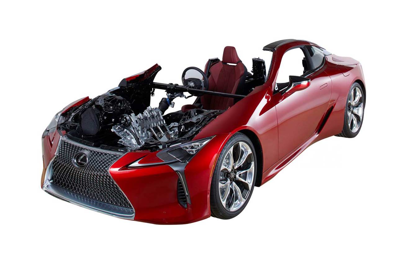 レクサスLC500カットモデル