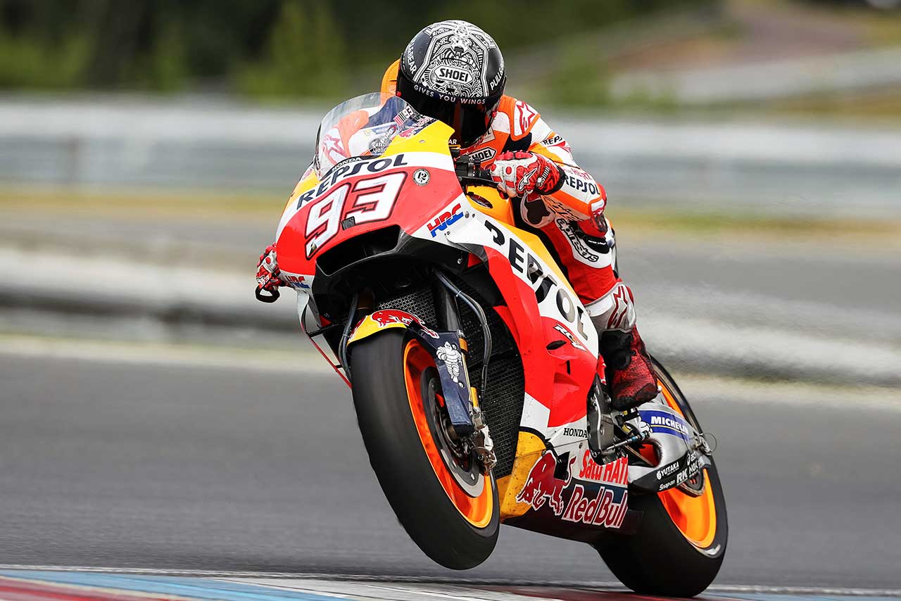 新型カウルに好感触を得ているマルケス。もてぎでも使用するという