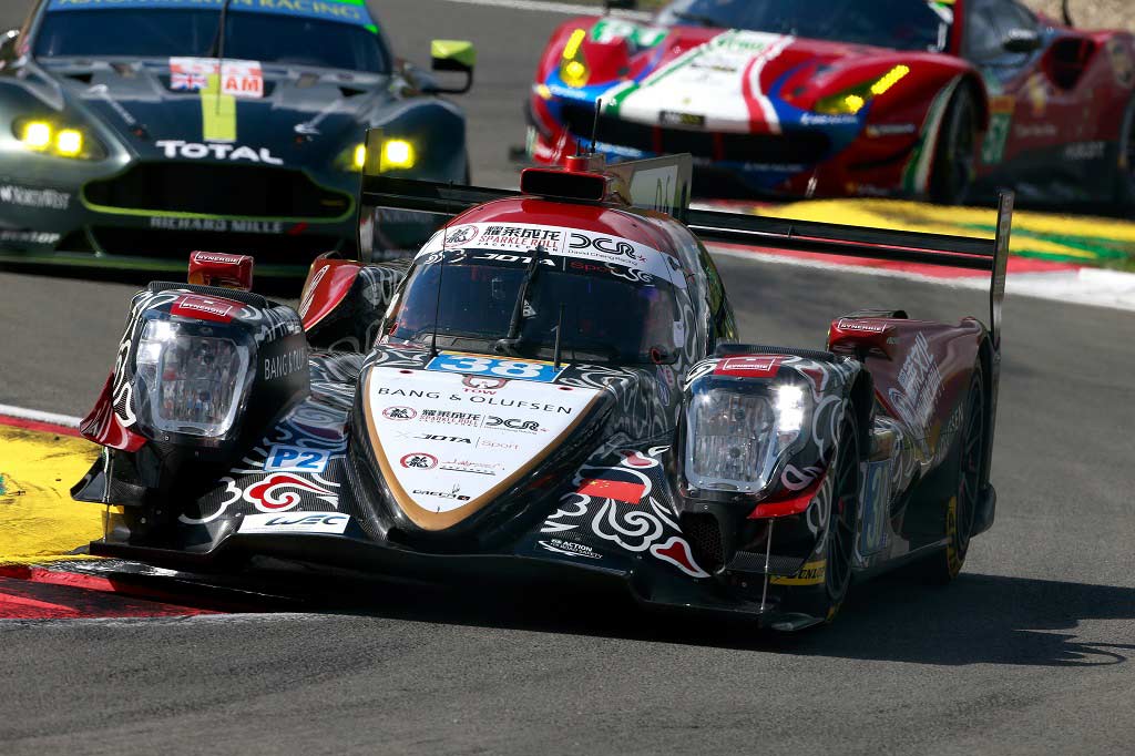 オリバー・ジャービス擁するジャッキー・チェンDCレーシングの38号車オレカ07・ギブソン