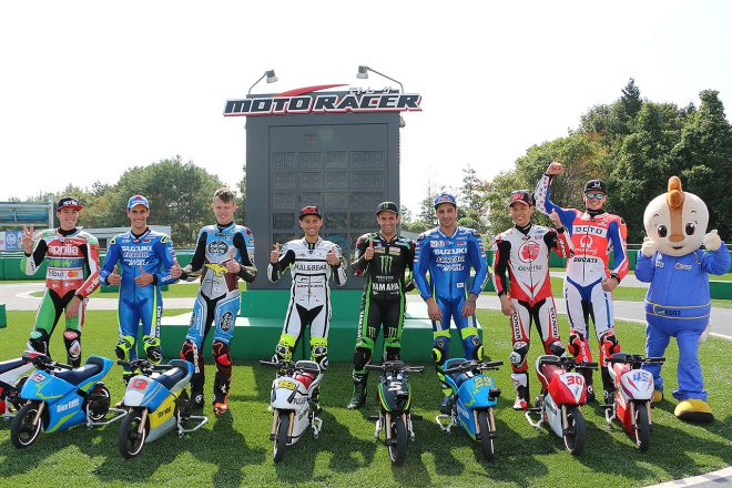 プレイベントに登場したMotoGPライダーたち