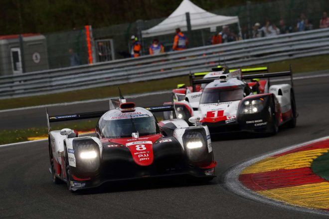 8号車トヨタTS050ハイブリッド