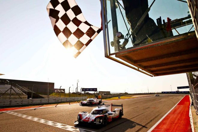 第6戦オースティンで今季3回目のワン・ツー・フィニッシュを飾ったポルシェ919ハイブリッド