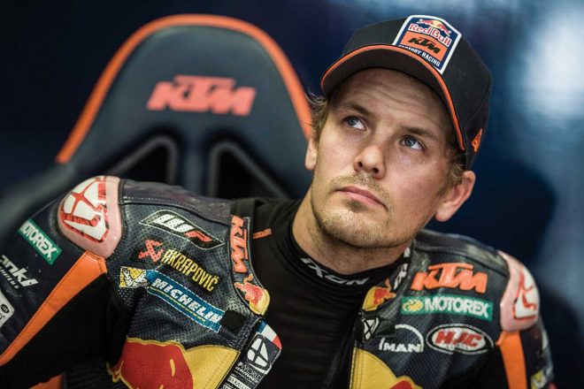 KTMテストライダーのミカ・カリオ