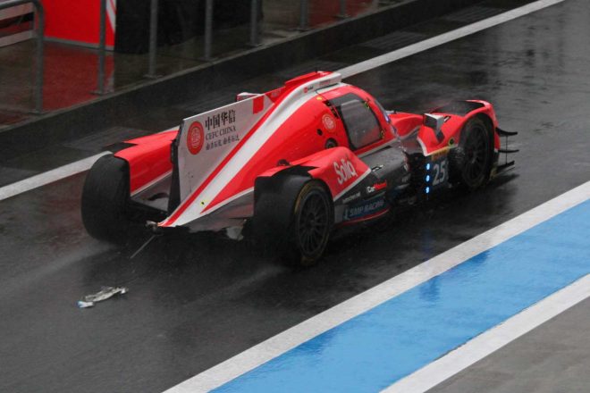 トヨペット100Rでクラッシュを喫したマノーの25号車オレカ07・ギブソン