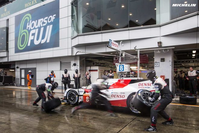 8号車トヨタTS050ハイブリッド