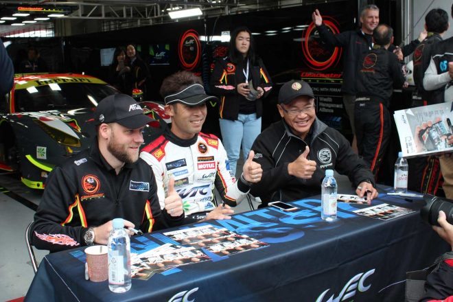 左からマット・グリフィン、澤圭太、ウェン-サン・モク