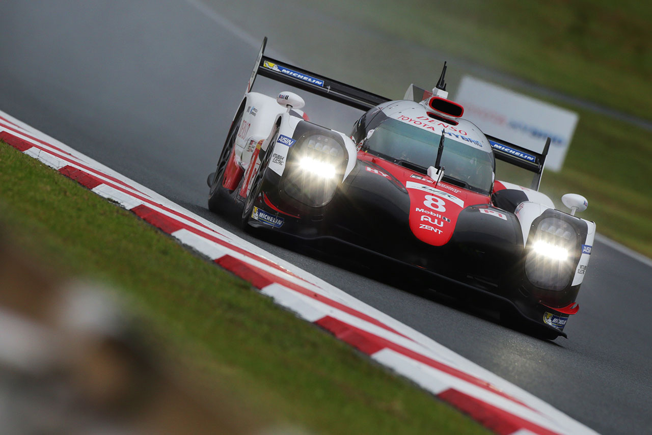 8号車トヨタTS050ハイブリッド