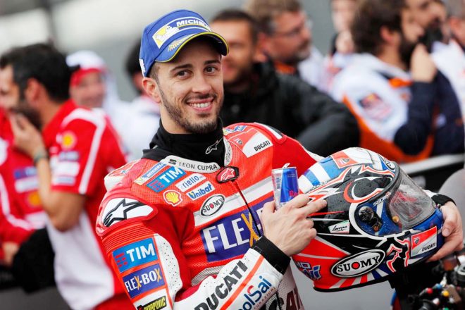 日本GPを制したアンドレア・ドビジオーゾ