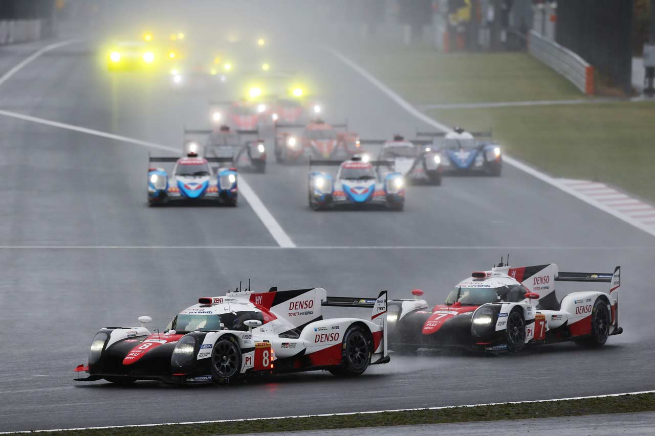2017WEC第7戦富士スタートシーン