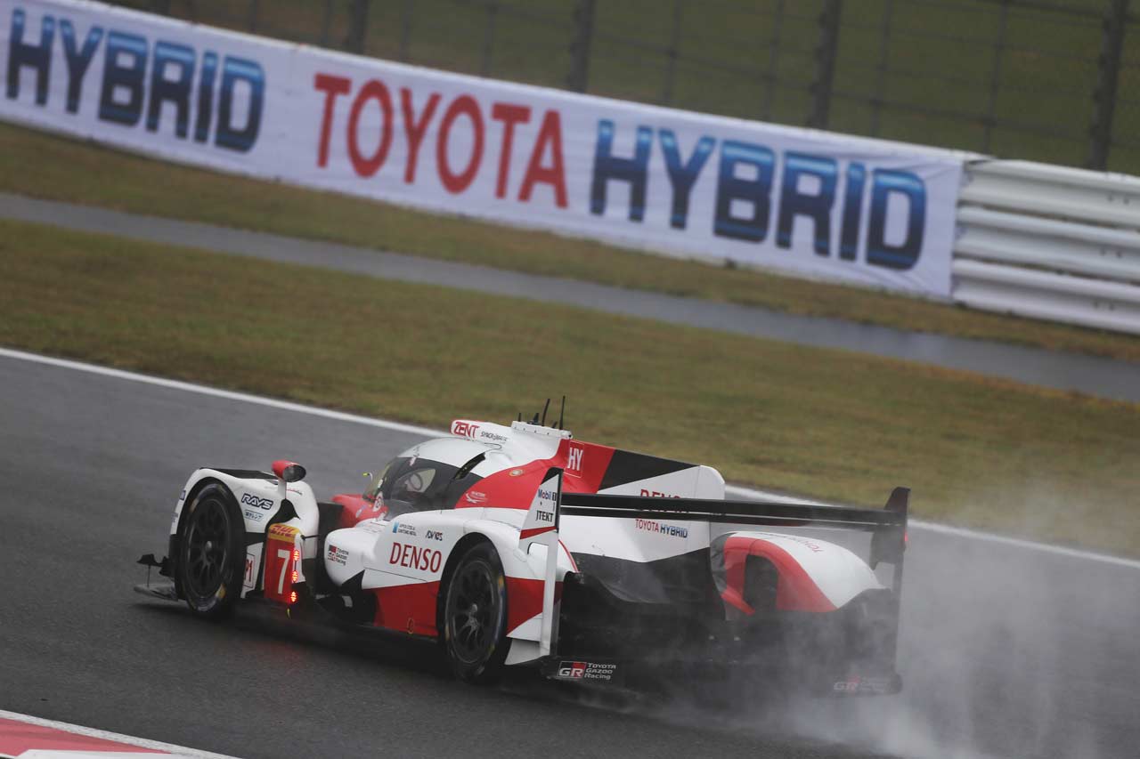 2位となった7号車トヨタTS050ハイブリッド
