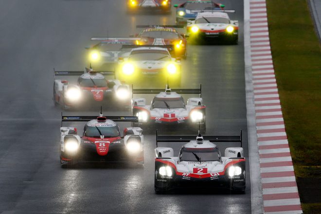 2号車ポルシェ919ハイブリッド