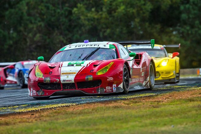 ウェザーテック・スポーツカー・チャンピオンシップで2年連続GTDクラスチャンピオンを獲得した63号車フェラーリ488 GT3