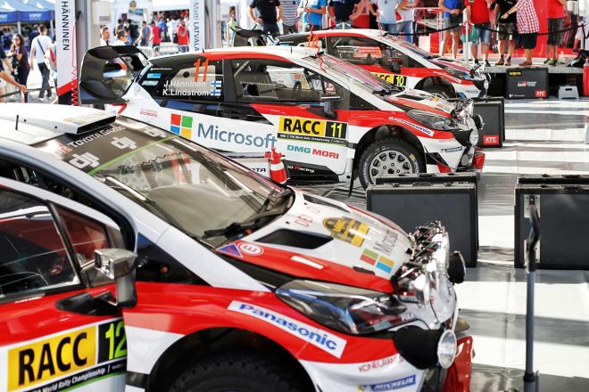 2017年シーズン2勝をマークしているトヨタ・ヤリスWRC