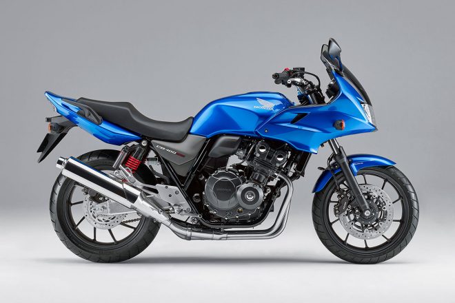 CB400 SUPER BOL D'OR〈ABS〉 グリントウェーブブルーメタリック