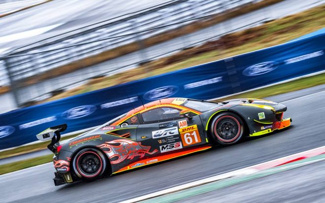 澤圭太もドライブする61号車フェラーリ488 GTE／クリアウォーター・レーシング