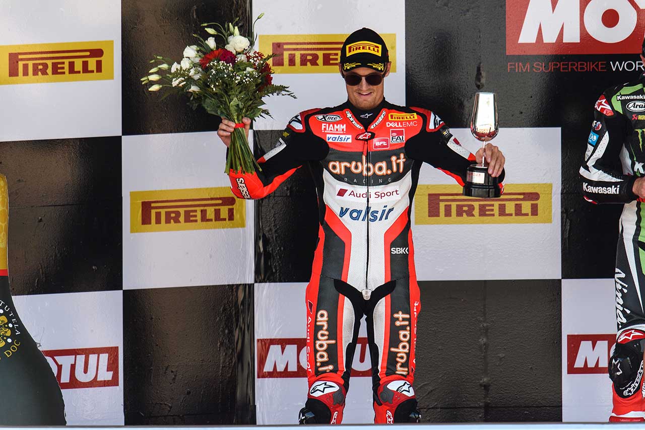 チャズ・デイビス／2017年SBK第12戦スペイン