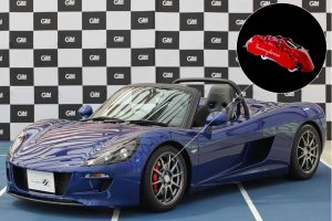 GLMと日信工業が共同開発した高性能ブレーキを装着するトミーカイラZZ