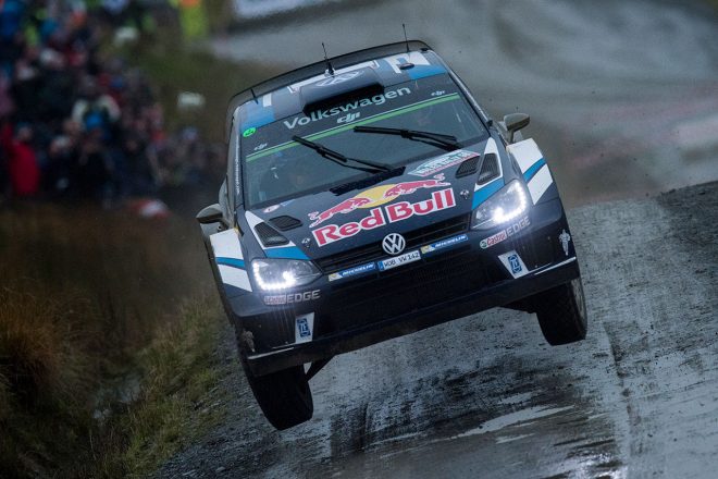 2016年のラリーGBを戦ったフォルクスワーゲン・ポロR WRC