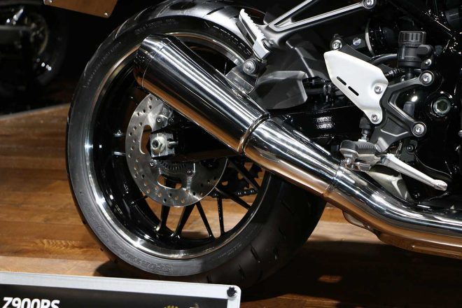 Z900RSのリヤ回り