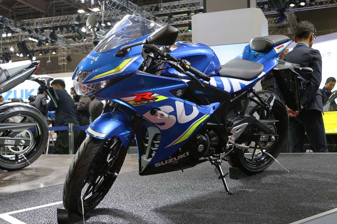 GSX-R125は日本初出展