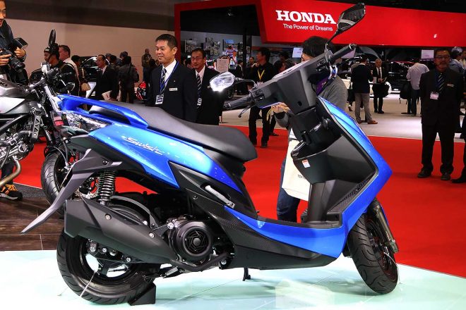 上質な125ccスクーター、SWISH（スィッシュ）