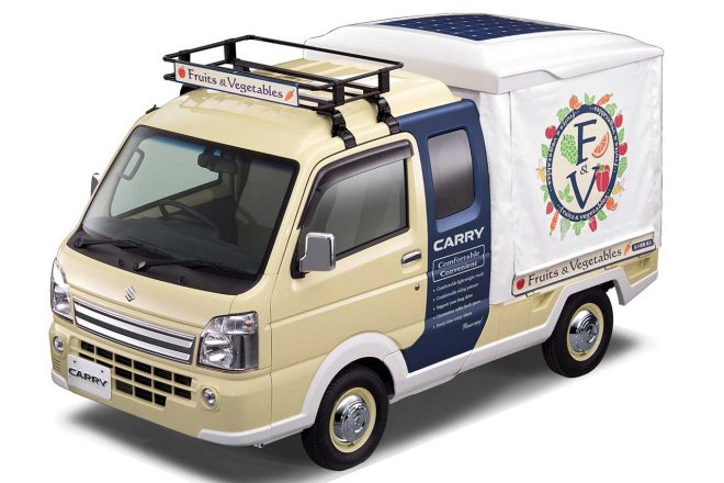 軽トラ市に出店することを想定したキャリイ軽トラいちコンセプト