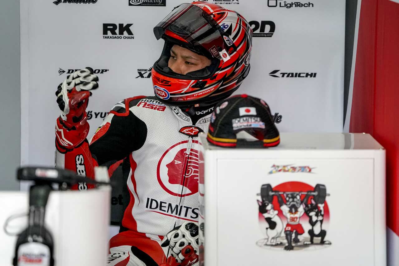 中上貴晶／イデミツ・ホンダ・チーム・アジア