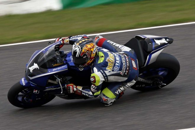 レース1、2ともにポールポジションを獲得した中須賀克行（YAMAHA FACTORY RACING TEAM）