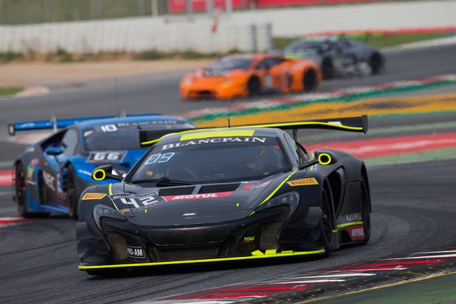 2017年、ストラッカはマクラーレン650S GT3でブランパンGTを戦った