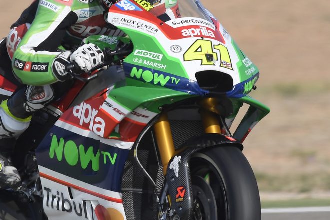 アプリリアの空力カウル