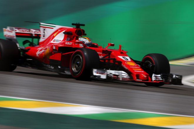 セバスチャン・ベッテル　2017年F1第19戦ブラジルGP