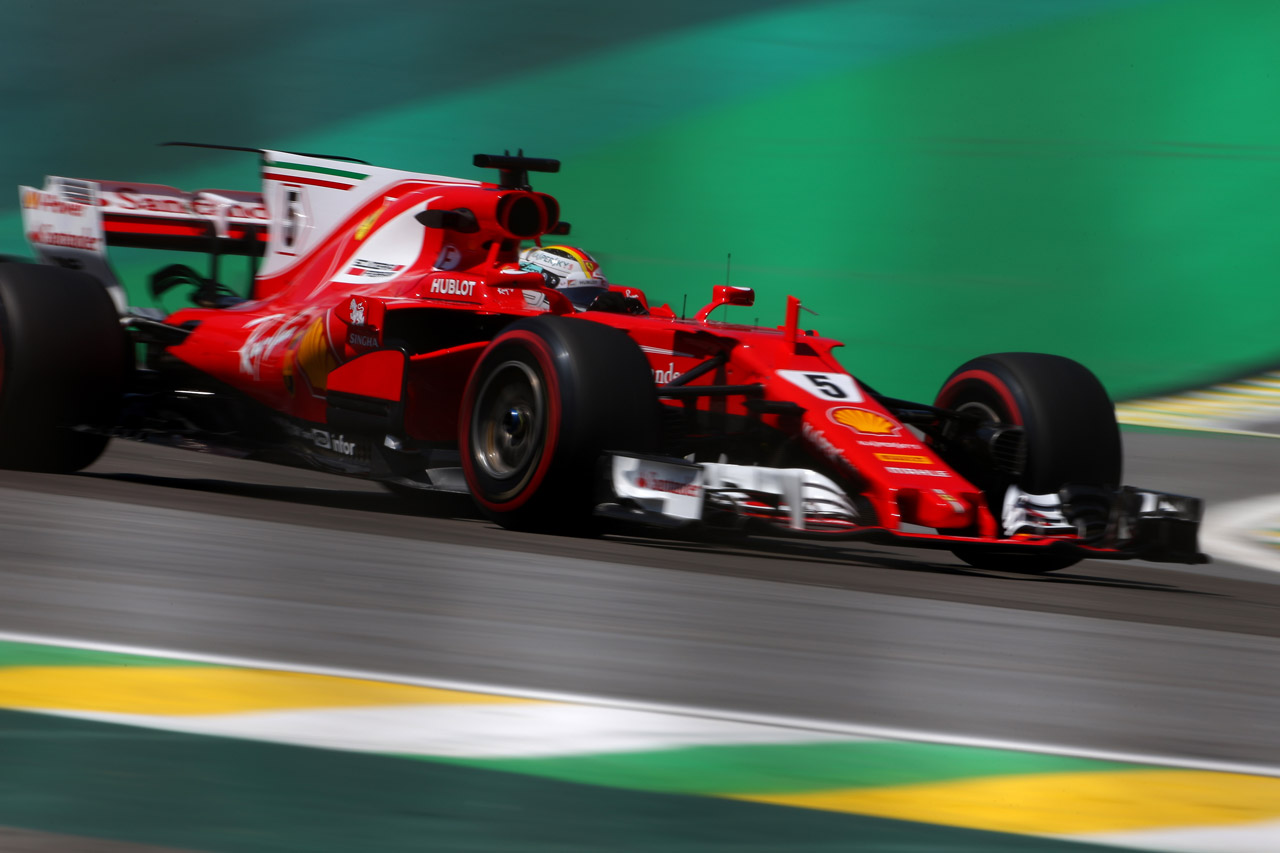 セバスチャン・ベッテル　2017年F1第19戦ブラジルGP
