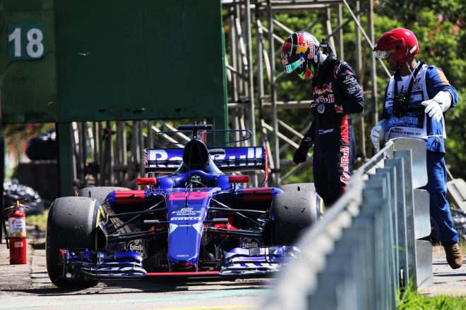 ブレンドン・ハートレー　2017年F1第19戦ブラジルGP