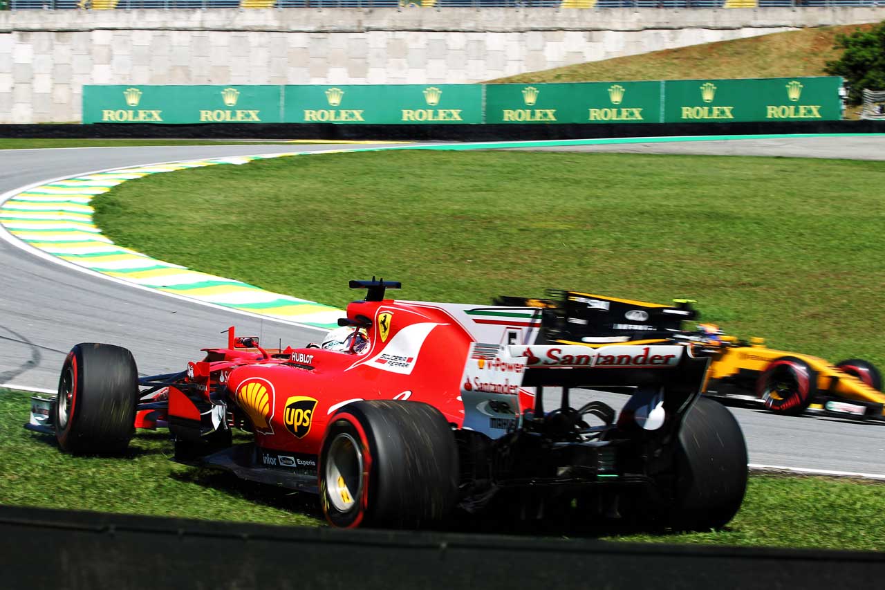 セバスチャン・ベッテル　2017年F1第19戦ブラジルGP