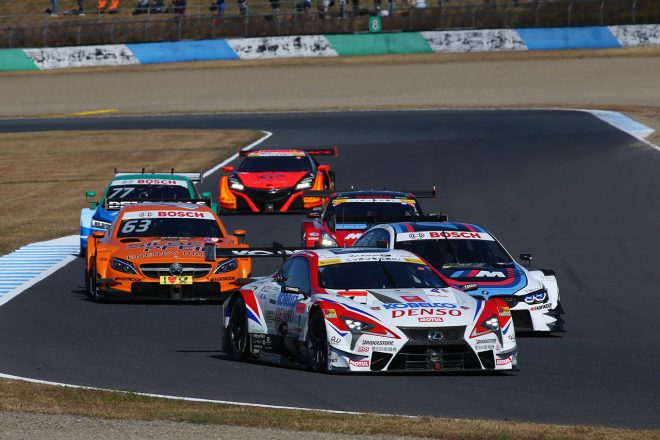 ツインリンクもてぎで『クラス1』規定6台全車によるデモランが行われた