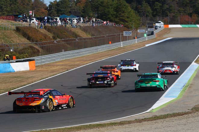 ツインリンクもてぎで『クラス1』規定6台全車によるデモランが行われた