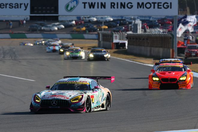2017スーパーGT第8戦もてぎ GT300クラス決勝スタート