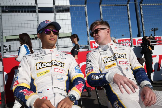 平川亮／ニック・キャシディ（KeePer TOM'S LC500）