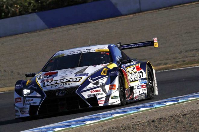 チャンピオンを獲得したKeePer TOM’S LC500