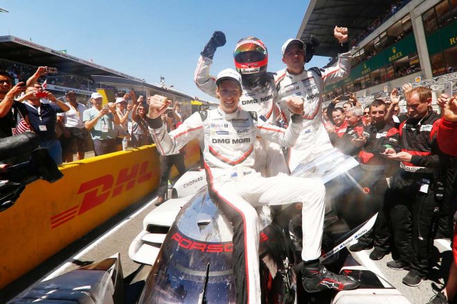 2017年のル・マンは序盤にトラブルに見舞われた2号車ポルシェが逆転優勝