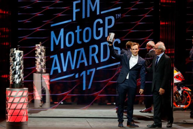 MotoGPルーキー・オブ・ザ・イヤーとベスト・インディペンデント・チーム・ライダーを獲得したザルコ